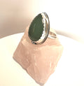 Own it Silver and Aventurine Ring