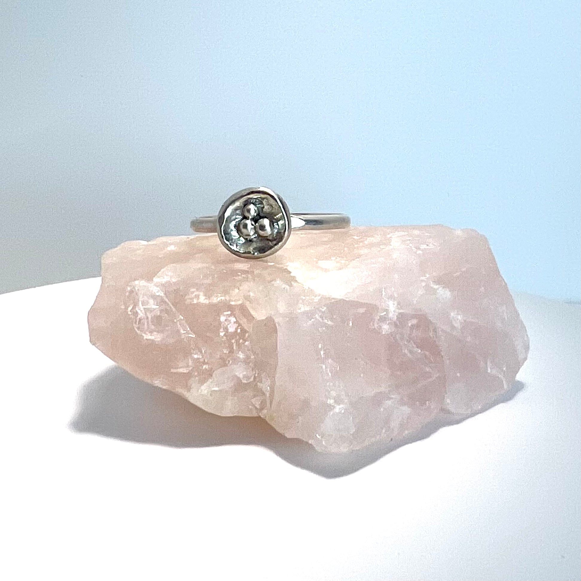 Sterling Silver Nest Ring